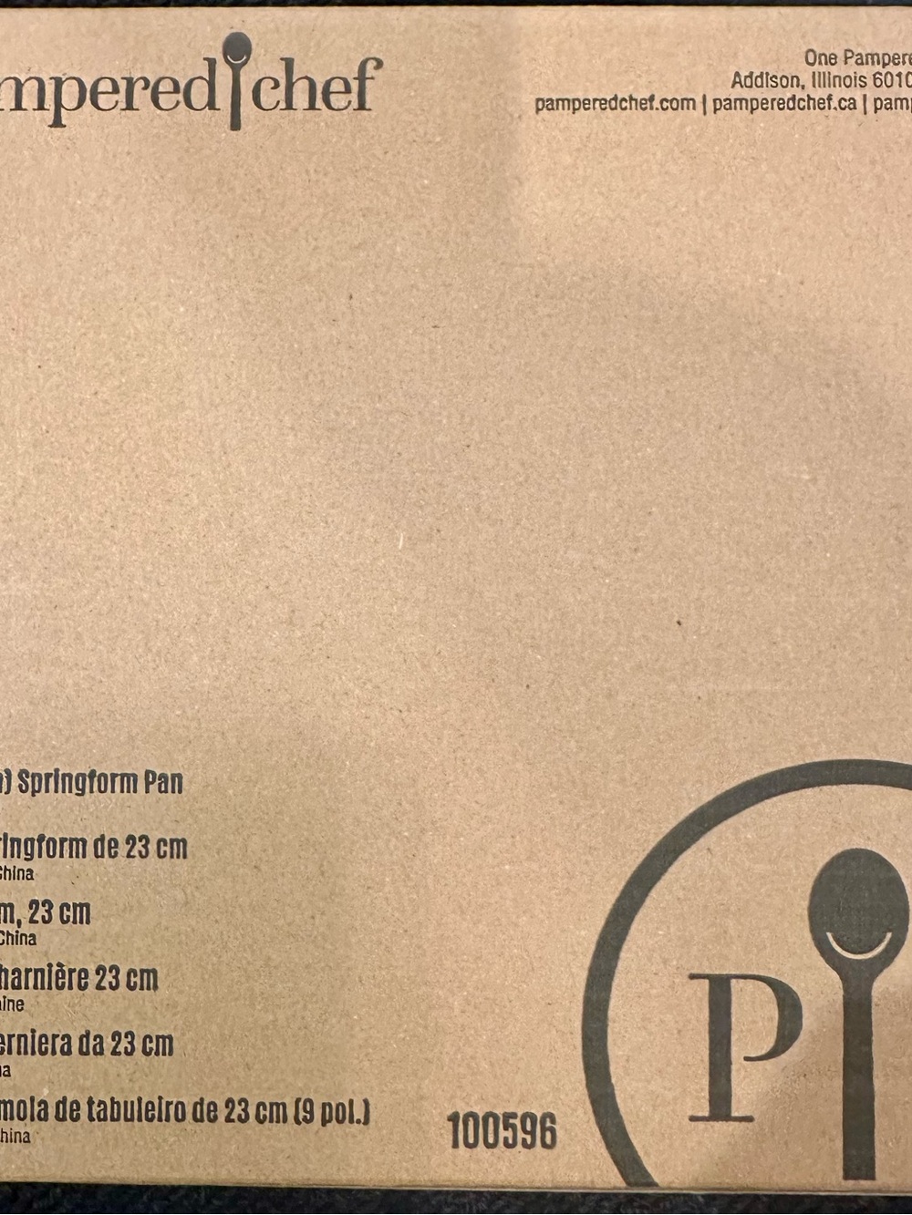 Pampered Chef Springform Pan New in original packaging - Picture 2 of 2